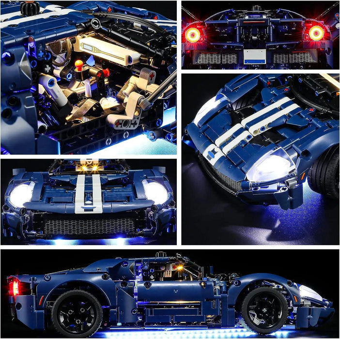 42154 2022 Ford GT Building Blocks LED Light Kit - upgraderc
