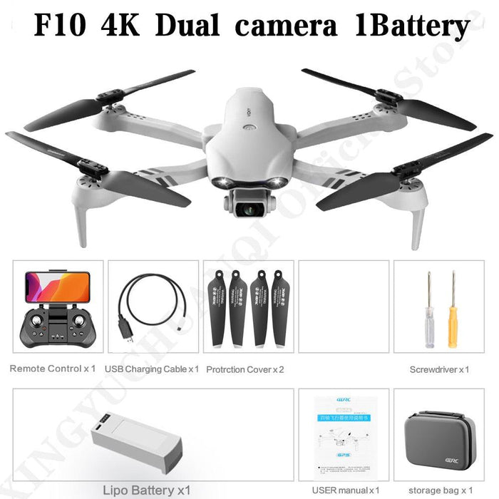 4DRC F10 4K HD Dual Camera Drone Drone 4DRC F10-4K-1B-bag 