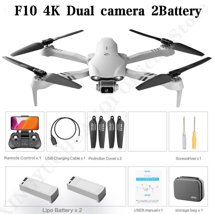 4DRC F10 4K HD Dual Camera Drone Drone 4DRC F10-4K-2B-bag 