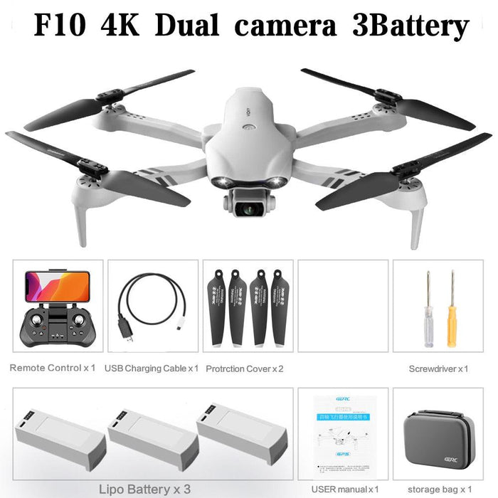 4DRC F10 4K HD Dual Camera Drone Drone 4DRC F10-4K-3B-bag 
