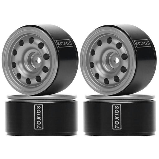 4PCS 1.0" 29x16mm 1/24 Beadlock Crawler Rims (Aluminium) - upgraderc