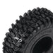 4PCS 1.0" 64x24mm 1/18, 1/24 Crawler Tires (Rubber) - upgraderc