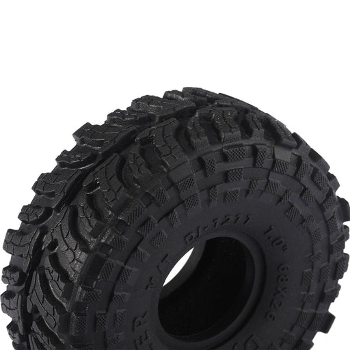 4PCS 1.0" 68*26mm 1/18 1/24 Wheel Tires (Rubber) - upgraderc