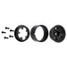 4PCS 1.0" Beadlock Wheel Rims for 1/24 Crawler (Plastic) Band en/of Velg Injora 