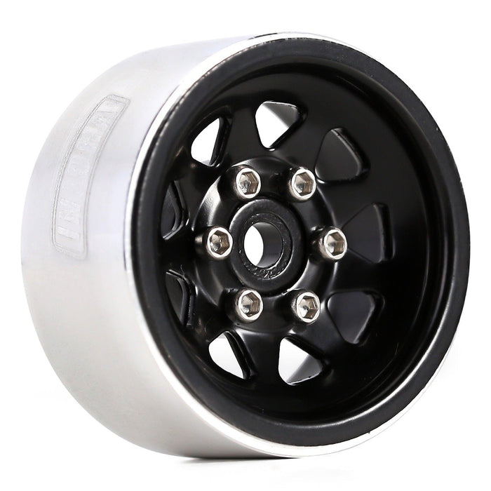 4PCS 1.0" Beadlock Wheel Rims for 1/24 Crawler (Staal) Band en/of Velg Injora 