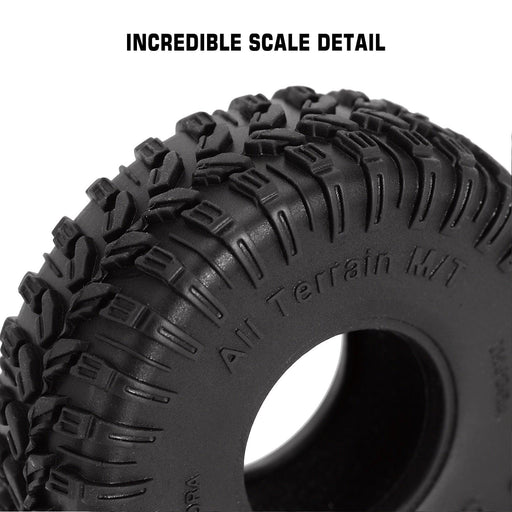 4PCS 1.0" Super Soft Tires for 1/24 Crawler (S3 Compound) Band en/of Velg Injora 