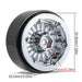 4PCS 1.3" 33.5x16.5mm 1/24 1/18 Crawler Beadlock Wheel Rim (Aluminium) - upgraderc