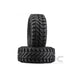 4PCS 1.3" 58x28mm 1/24 Crawler Tires w/ Foam (Rubber) - upgraderc