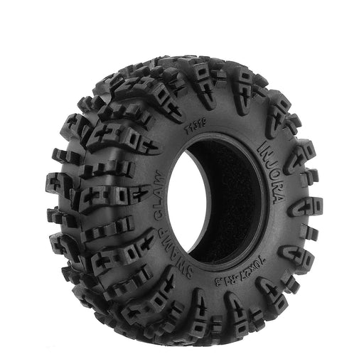 4PCS 1.3" 70x27mm 1/18 1/24 Crawler Wheel Tires (Rubber) - upgraderc