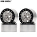 4PCS 1.55" 45*23mm 1/10 Crawler Beadlock Wheels Set (Aluminium) Band en/of Velg New Enron BLACK-WHITE 4pcs 