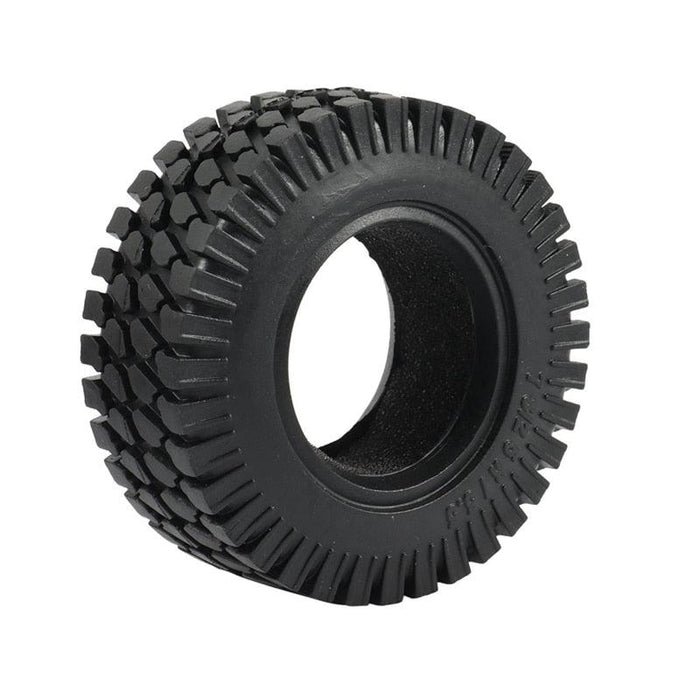4PCS 1.55" 76x27mm 1/10 Crawler Wheel Set (Metaal, Rubber) - upgraderc