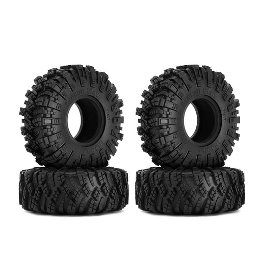 4PCS 1.55" 96.5x34.5mm Crawler Wheel Tires (Rubber) - upgraderc