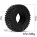 4PCS 1.9" 110x39mm 1/10 Crawler Tires (Rubber) Band en/of Velg New Enron 