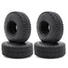 4PCS 1.9" 110x45mm 1/10 Crawler Tires (Rubber) - upgraderc