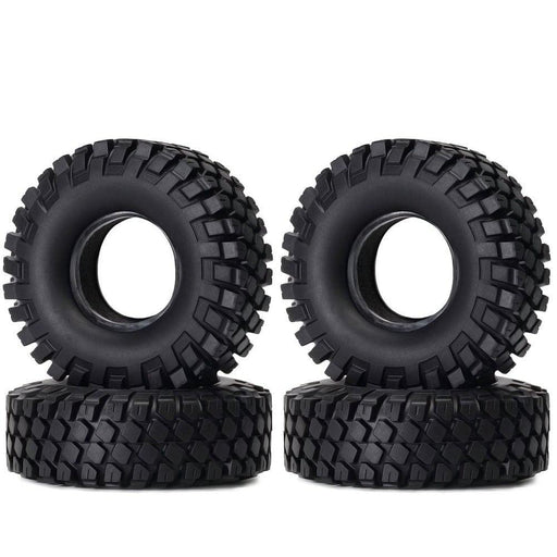 4PCS 1.9" 112x40mm 1/10 Crawler Tires (Rubber) Band en/of Velg New Enron WITH SOFT FOAM 