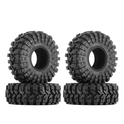 4PCS 1.9" 118x42mm 1/10 Wheel Tires (Rubber) T1914 - upgraderc