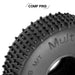4PCS 1.9" 120x35mm 1/10 Wheel Tires (Rubber) T6502 - upgraderc
