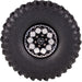 4PCS 1.9" 120x43mm Beadlock Wheel Set for 1/10 Crawler (Aluminium+Rubber) Band en/of Velg New Enron 