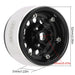 4PCS 1.9" 52x31mm 1/10 Crawler Beadlock Wheel Rims (Messing, aluminium) - upgraderc