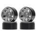 4PCS 1.9" 55x27mm 1/10 Crawler Beadlock Rims (Aluminium) Band en/of Velg New Enron Wheel Hub - E 