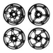 4PCS 1.9" 58.5x27mm 1/10 LCG Wheel Rims - upgraderc