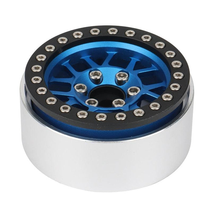 4PCS Beadlock Wheel Rim for Crawler 1/10 (Metaal) Band en/of Velg upgraderc 