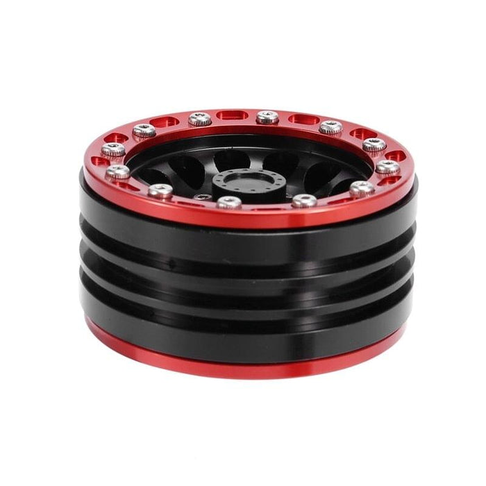 4PCS 1.9" Beadlock Wheel Rims for 1/10 Crawler (Metaal) Band en/of Velg upgraderc 