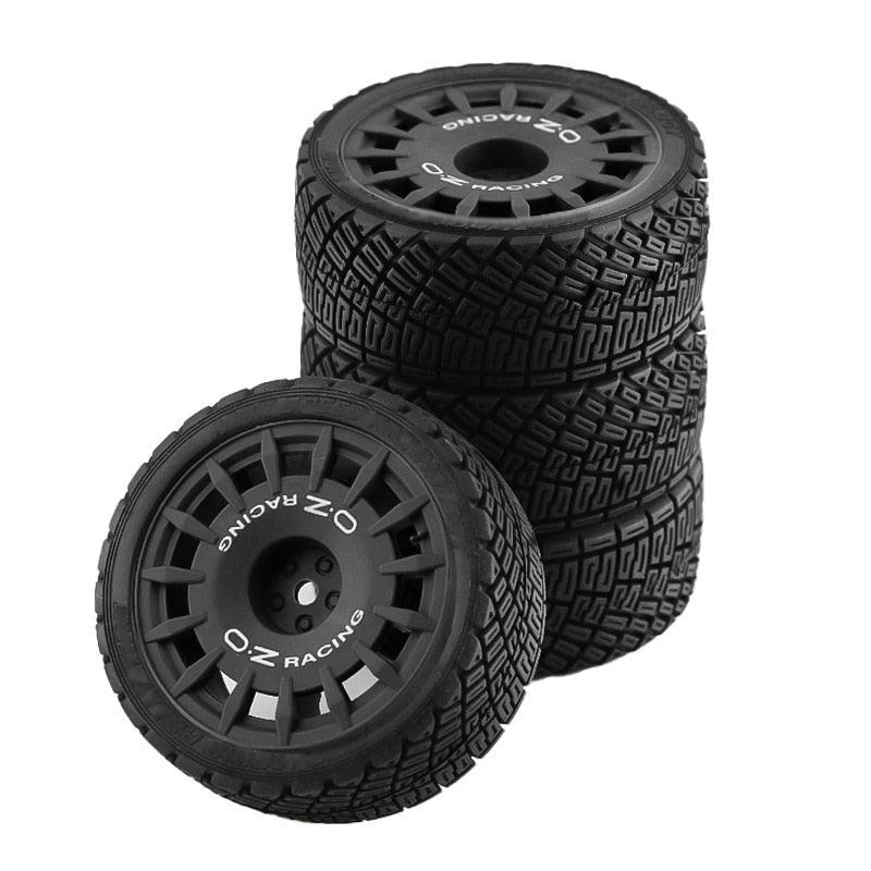 4PCS 1/10 Rally Wheel Tires - upgraderc
