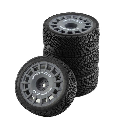 4PCS 1/10 Rally Wheel Tires - upgraderc