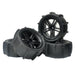 4PCS 115mm Snow/Sand Tires Set for 1/10 1/12 Truggy (Plastic+Rubber) Band en/of Velg upgraderc 