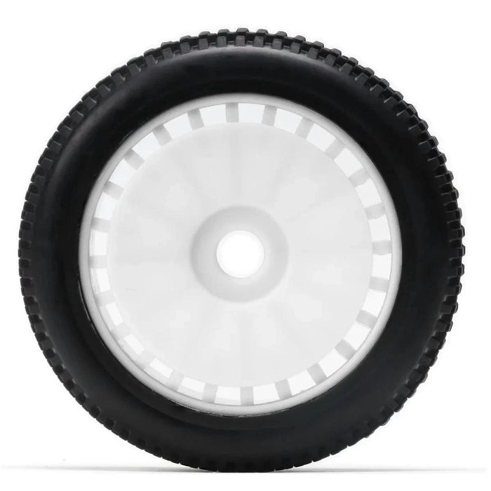 4PCS 118x42mm 1/8 Buggy Wheel Rim Tires (Rubber, Plastic) - upgraderc