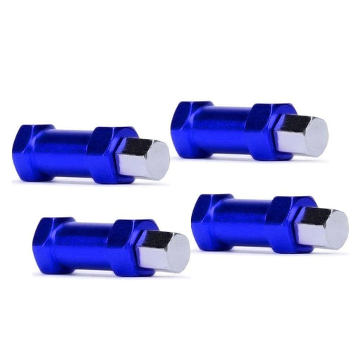 4PCS 12mm Wheel Hex Adapter (20/25mm Aluminium) - upgraderc