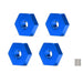 4PCS 12x3.5mm Wheel Hex (Aluminium) Hex Adapter New Enron NAVY 