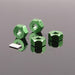 4PCS 12x5mm Wheel Hex for Axial SCX10 Wrangler 1/10 (Aluminium) Hex Adapter New Enron GREEN 