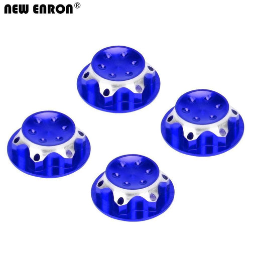 4PCS 1/5 1/8 17mm Wheel Hub Cover (Aluminium) - upgraderc