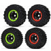 4PCS 165x86mm Beadlock Wheel Set for 1/8 Monster Truck (Plastic+Rubber) Band en/of Velg New Enron 