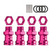 4PCS 17mm Wheel Hex 22mm Enhanced Mount Drive Nuts for 1/8 Cars (Aluminium) Hex Adapter New Enron Rose 