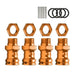 4PCS 17mm Wheel Hex 22mm Enhanced Mount Drive Nuts for 1/8 Cars (Aluminium) Hex Adapter New Enron Gold 