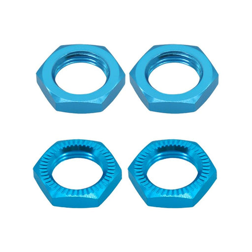 4PCS 17mm wheel nut for Arrma 1/7, 1/8 (Metaal) Schroef RCAWD Blue 