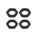 4PCS 17mm wheel nut for Arrma 1/7, 1/8 (Metaal) Schroef RCAWD Black 