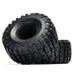 4PCS 2.2" 138x62mm 1/10 Crawler Tires (Rubber) - upgraderc