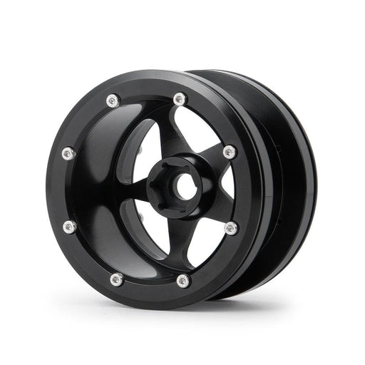 4PCS 2.2" 64x40mm Beadlock 1/10 Crawler Rims (Aluminium) - upgraderc