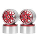 4PCS 2.2" Beadlock Wheel Rims for 1/10 Crawler (Aluminium) - upgraderc