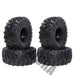 4PCS 2.2" Tires for 1/10 Crawler (Rubber) Band en/of Velg Injora 