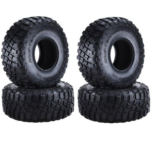 4PCS 2.2" Tires for 1/10 Crawler (Rubber) Band en/of Velg upgraderc 