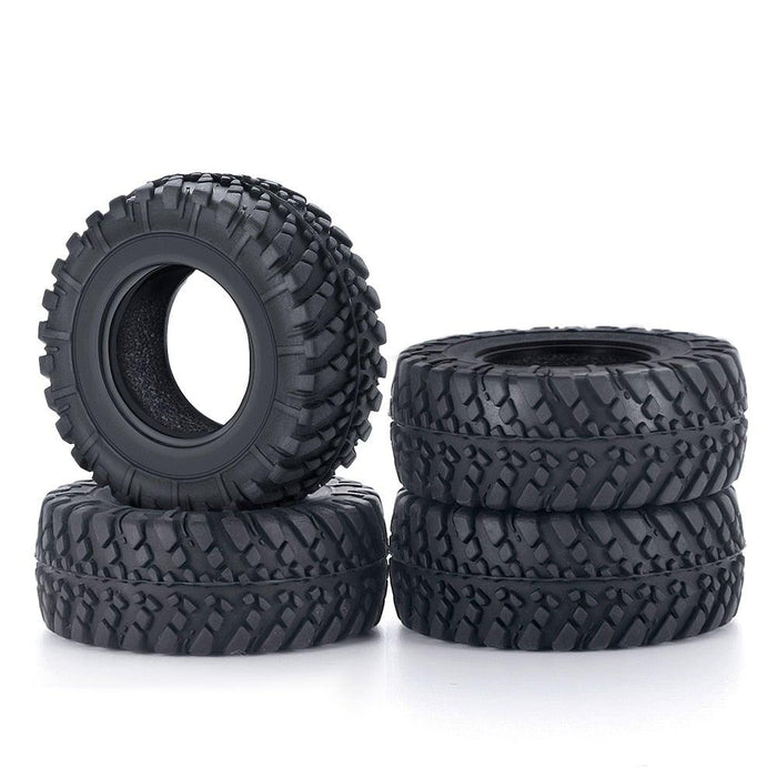 4PCS 38x15mm Tires for 1/18 Crawler (Rubber) Band en/of Velg Yeahrun 