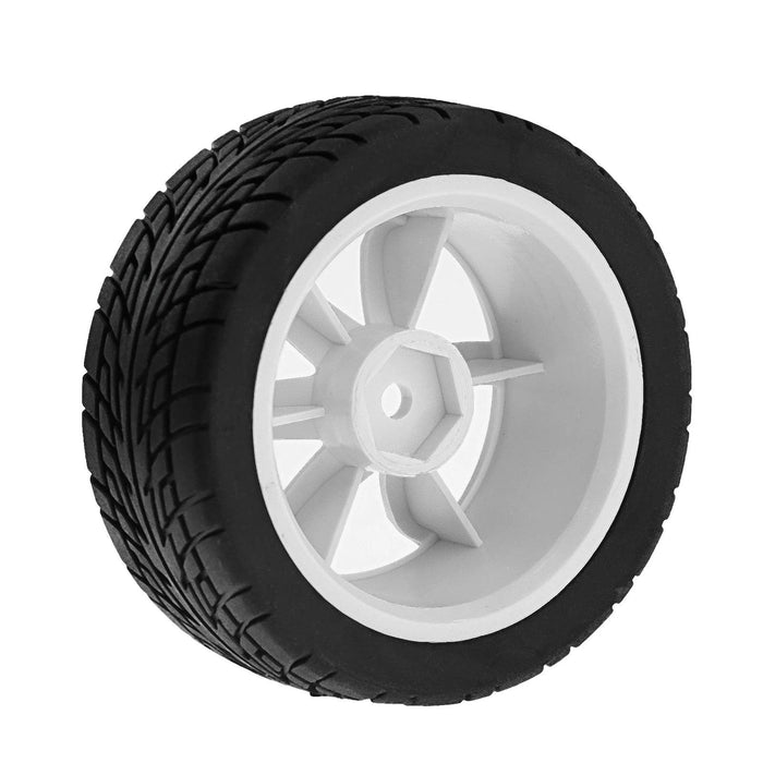 4PCS 68x27mm 1/10 Drift Wheel Set (Kunststof + rubber) - upgraderc