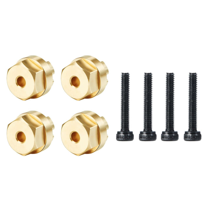 4PCS 7mm Counterweight Adapter for Kyosho Jimny 1/18 (Messing) Onderdeel Yeahrun 