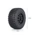4PCS AUSTAR 110mm Tire Wheel Rims for 1/10 Crawler Band en/of Velg Professional RC 