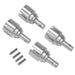 4PCS Differential Cup for HaiBoxing 1/12 (Metaal) Onderdeel upgraderc 